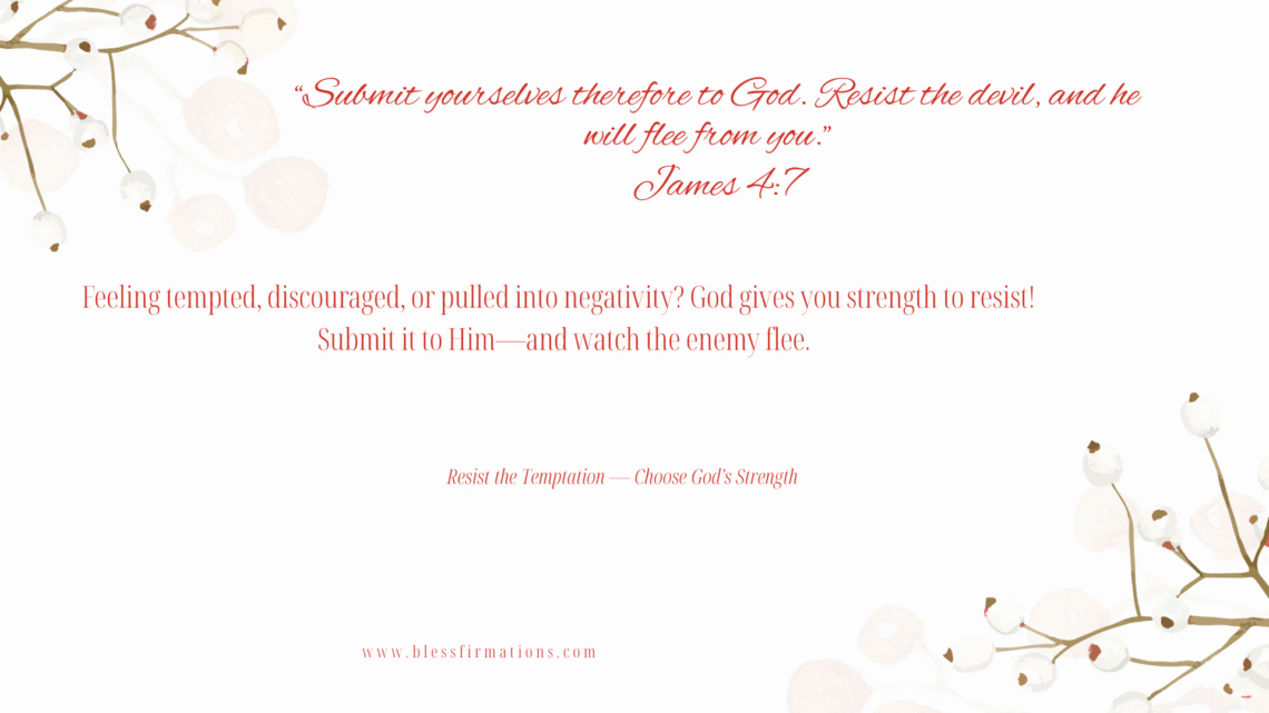 Resisting temptations