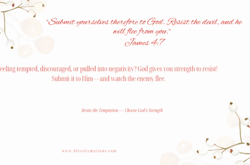 Resisting temptations